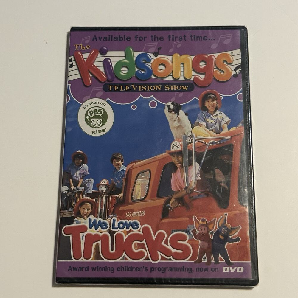 The Kidsongs TV Show We Love Trucks DVD PBS Kids 2005